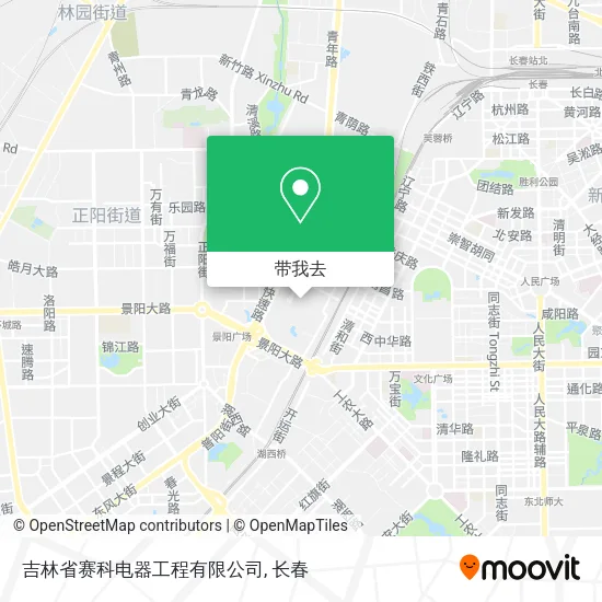 吉林省赛科电器工程有限公司地图