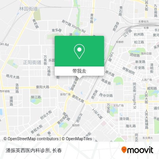 潘振英西医内科诊所地图