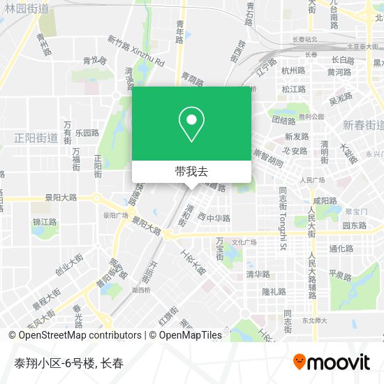 泰翔小区-6号楼地图