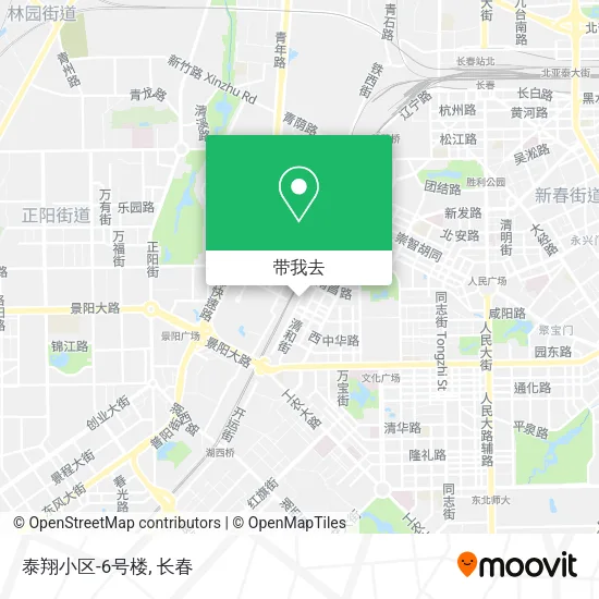 泰翔小区-6号楼地图