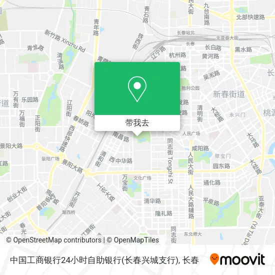 中国工商银行24小时自助银行(长春兴城支行)地图
