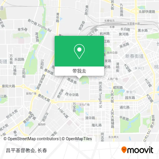 昌平基督教会地图