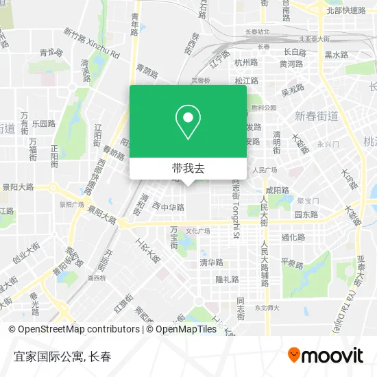 宜家国际公寓地图