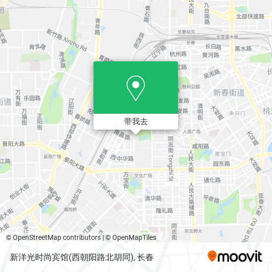 新洋光时尚宾馆(西朝阳路北胡同)地图