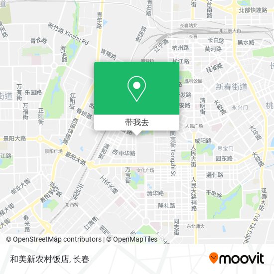 和美新农村饭店地图