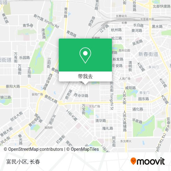 富民小区地图