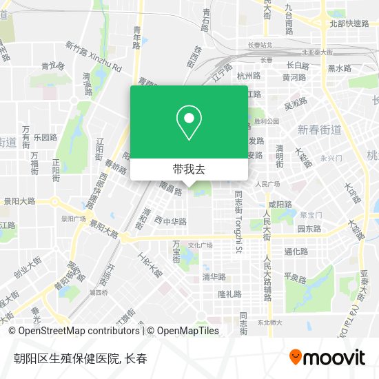 朝阳区生殖保健医院地图