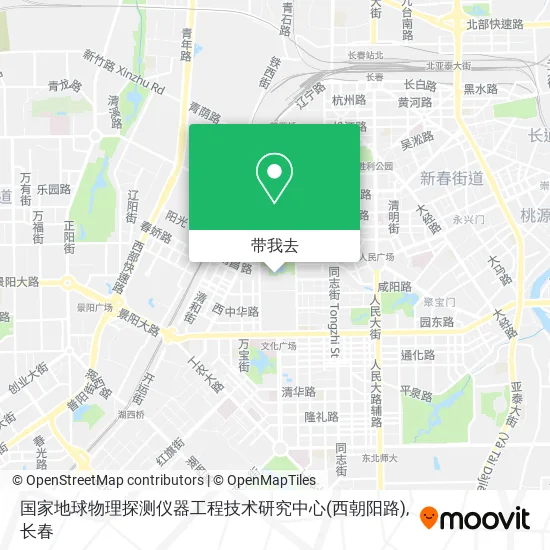 国家地球物理探测仪器工程技术研究中心(西朝阳路)地图