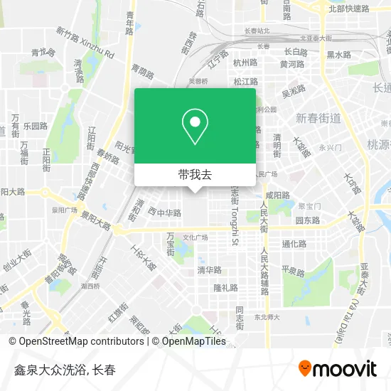 鑫泉大众洗浴地图