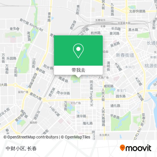 中财小区地图