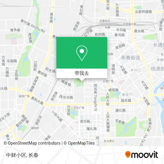 中财小区地图