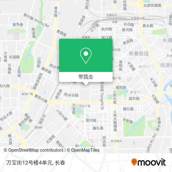 万宝街12号楼4单元地图