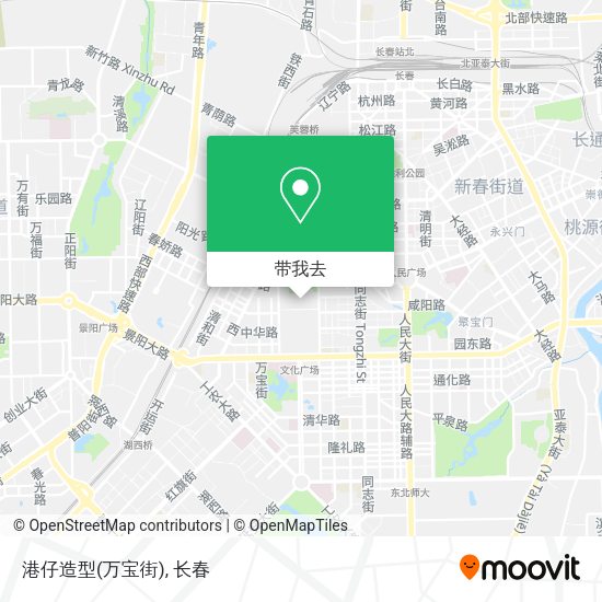港仔造型(万宝街)地图