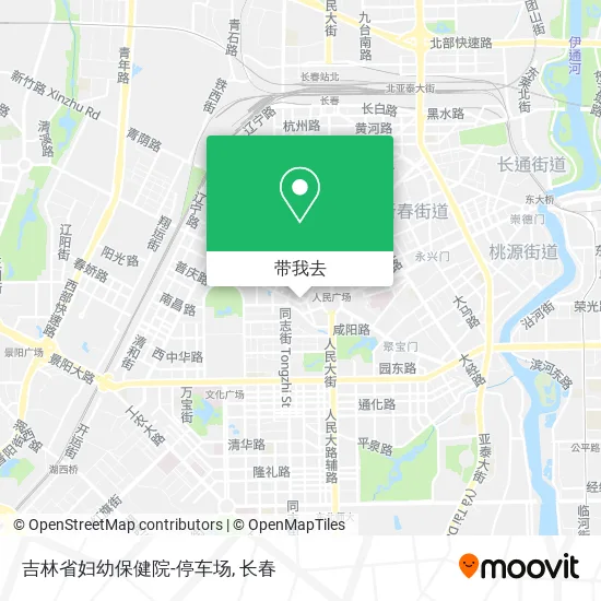 吉林省妇幼保健院-停车场地图