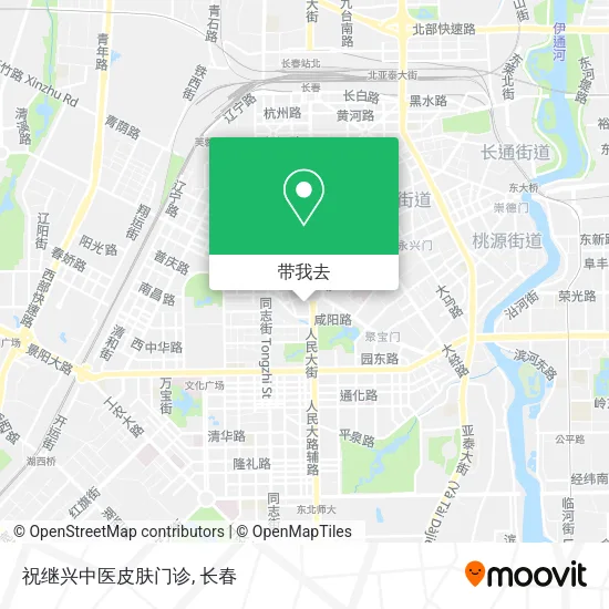 祝继兴中医皮肤门诊地图