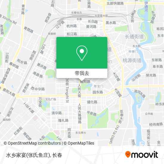 水乡家宴(张氏鱼庄)地图