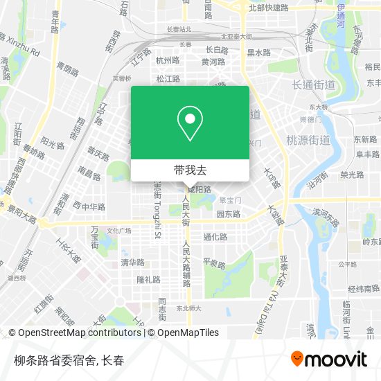 柳条路省委宿舍地图