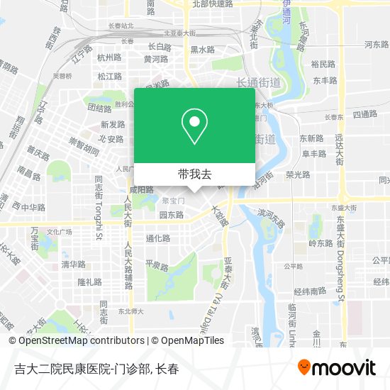 吉大二院民康医院-门诊部地图