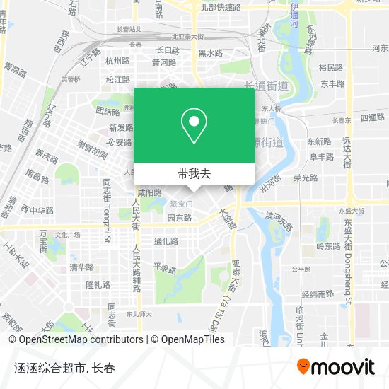 涵涵综合超市地图