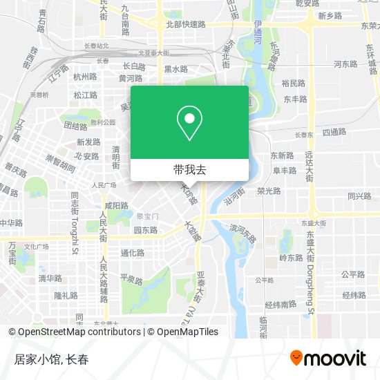 居家小馆地图