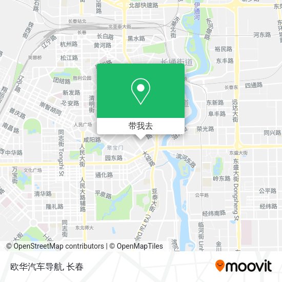 欧华汽车导航地图