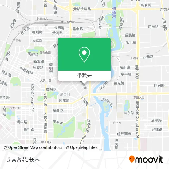 龙泰富苑地图