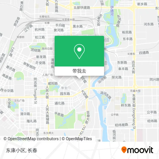 东康小区地图
