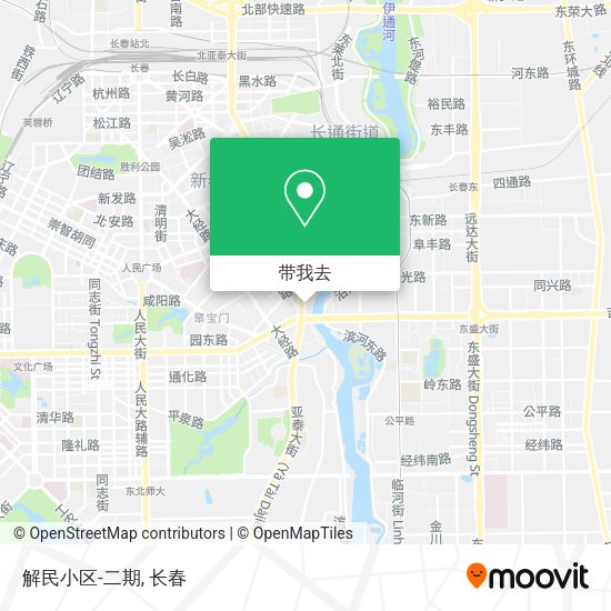 解民小区-二期地图