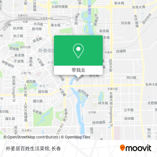 外婆居百姓生活菜馆地图