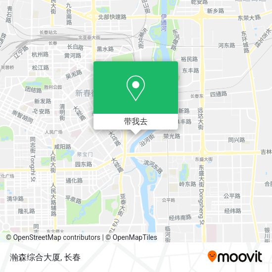 瀚森综合大厦地图