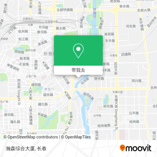 瀚森综合大厦地图