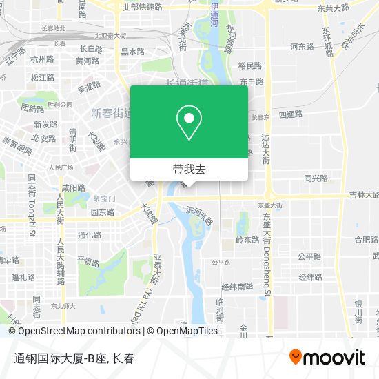 通钢国际大厦-B座地图