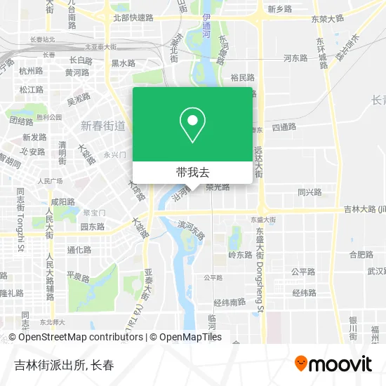 吉林街派出所地图