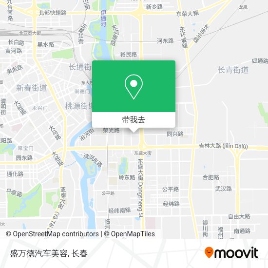 盛万德汽车美容地图