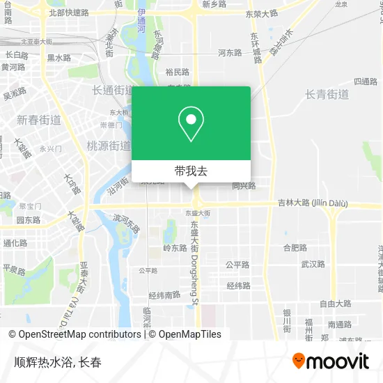 顺辉热水浴地图