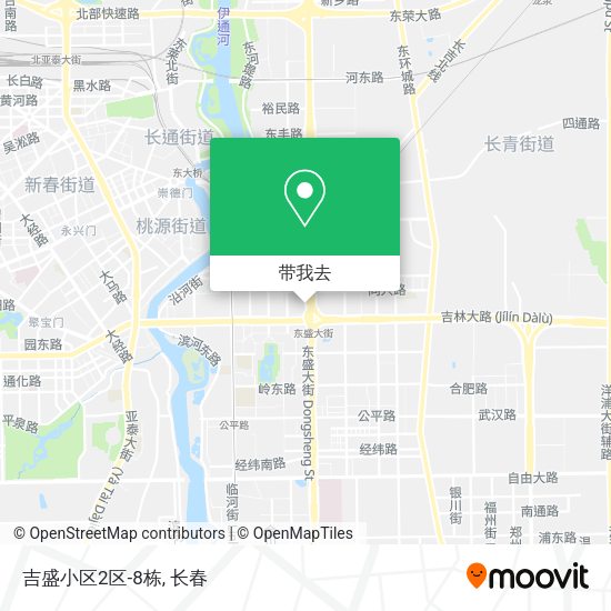 吉盛小区2区-8栋地图