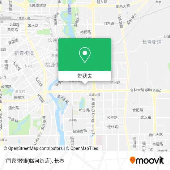 闫家粥铺(临河街店)地图