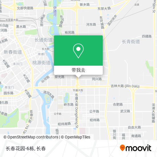 长春花园-6栋地图