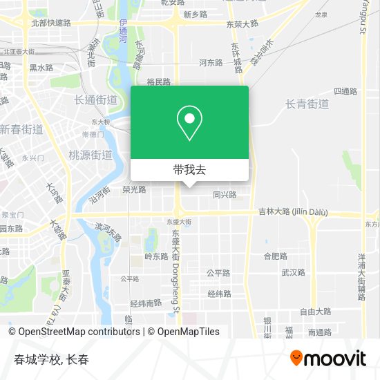 春城学校地图