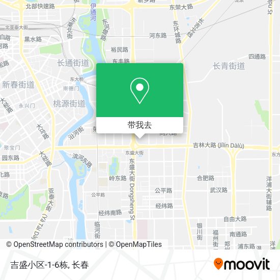 吉盛小区-1-6栋地图