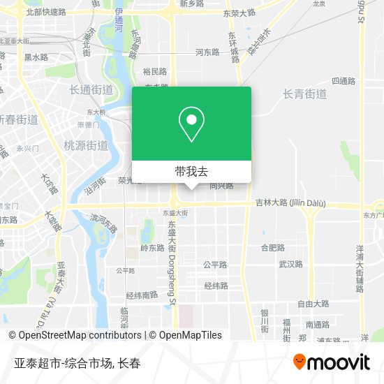 亚泰超市-综合市场地图