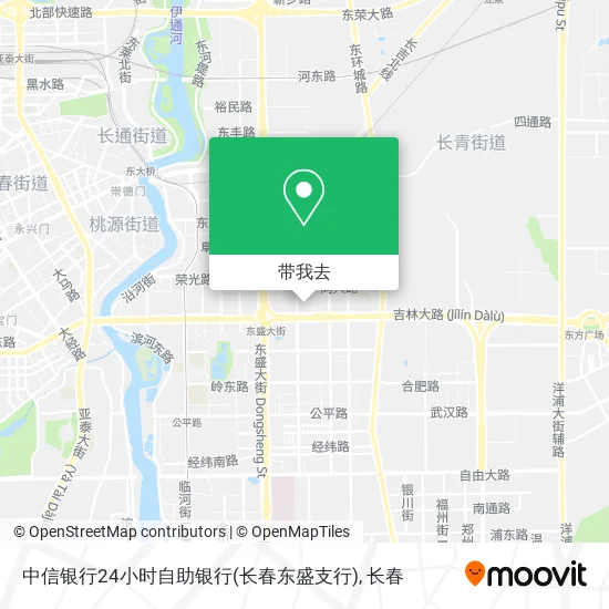 中信银行24小时自助银行(长春东盛支行)地图
