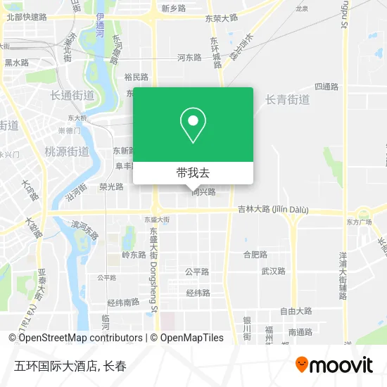 五环国际大酒店地图