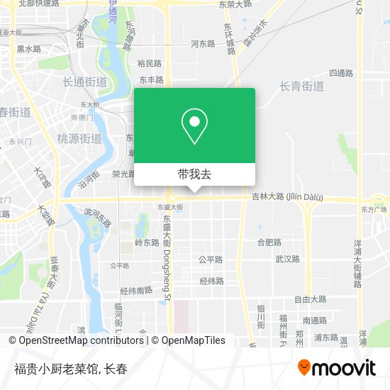福贵小厨老菜馆地图