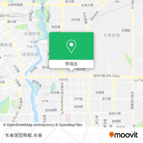长春国贸商都地图