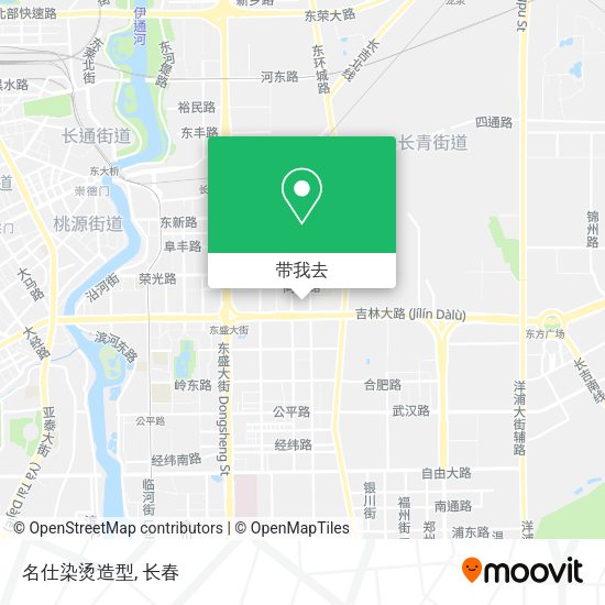 名仕染烫造型地图