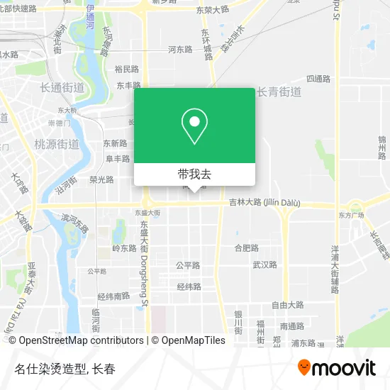 名仕染烫造型地图