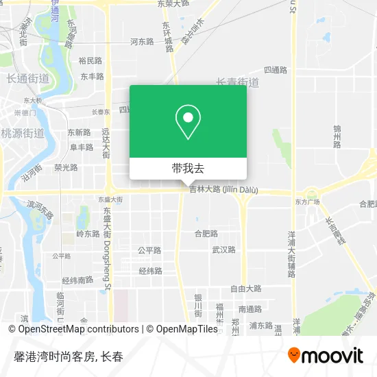 馨港湾时尚客房地图