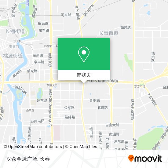 汉森金烁广场地图