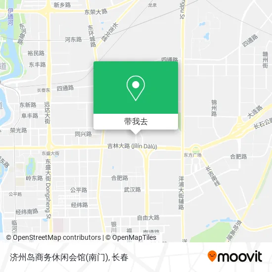济州岛商务休闲会馆(南门)地图